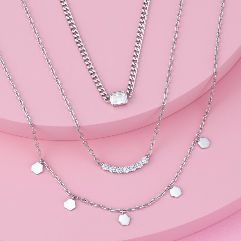 Boho Layered Necklace, Charmed Aroma Wanderlust Collection